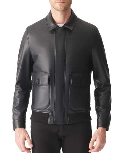 Men's A-2 Aviator Jacket - 100% Lambskin