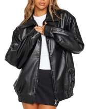 Women's Oversized Jackets, 100% Lambskin