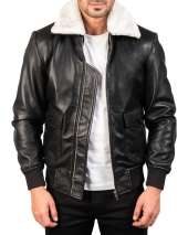 Men's A-2 Aviator Bomber Jacket - 100% Lambskin