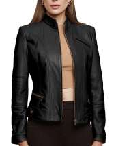 Real Classic Women's 100% Lambskin Leather Jacket