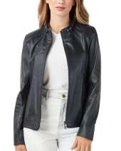 Biker Women's 100% Real Lambskin Leather Jacket