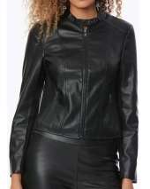 Classic Leather Moto Jacket