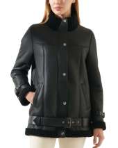 Women Casual Shearling Jacket